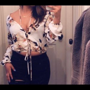 Fashion nova crop top.